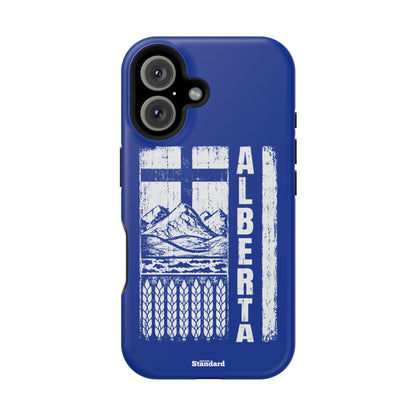 Rugged Alberta Blue MagSafe Phone Case