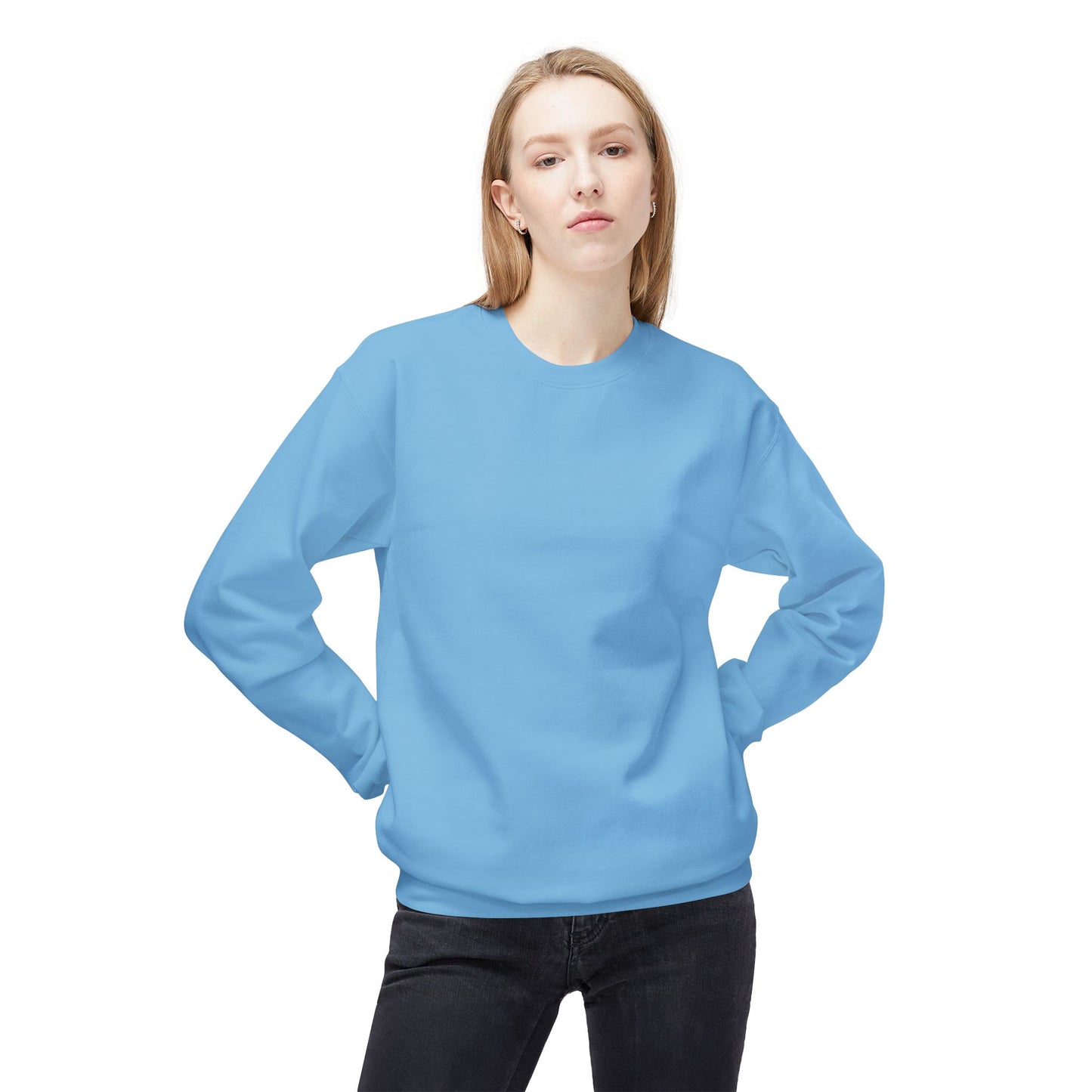 Rugged Alberta Red (On the Back) Crewneck Sweatshirt