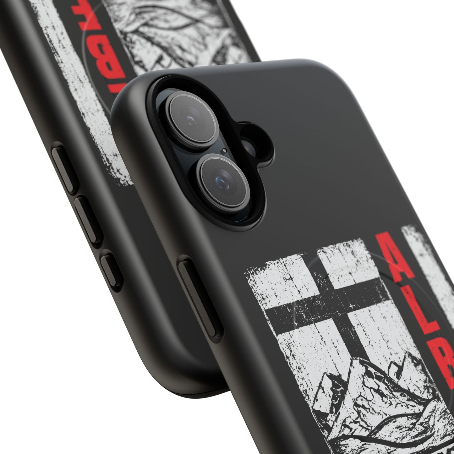 Rugged Alberta Black MagSafe Premium Case