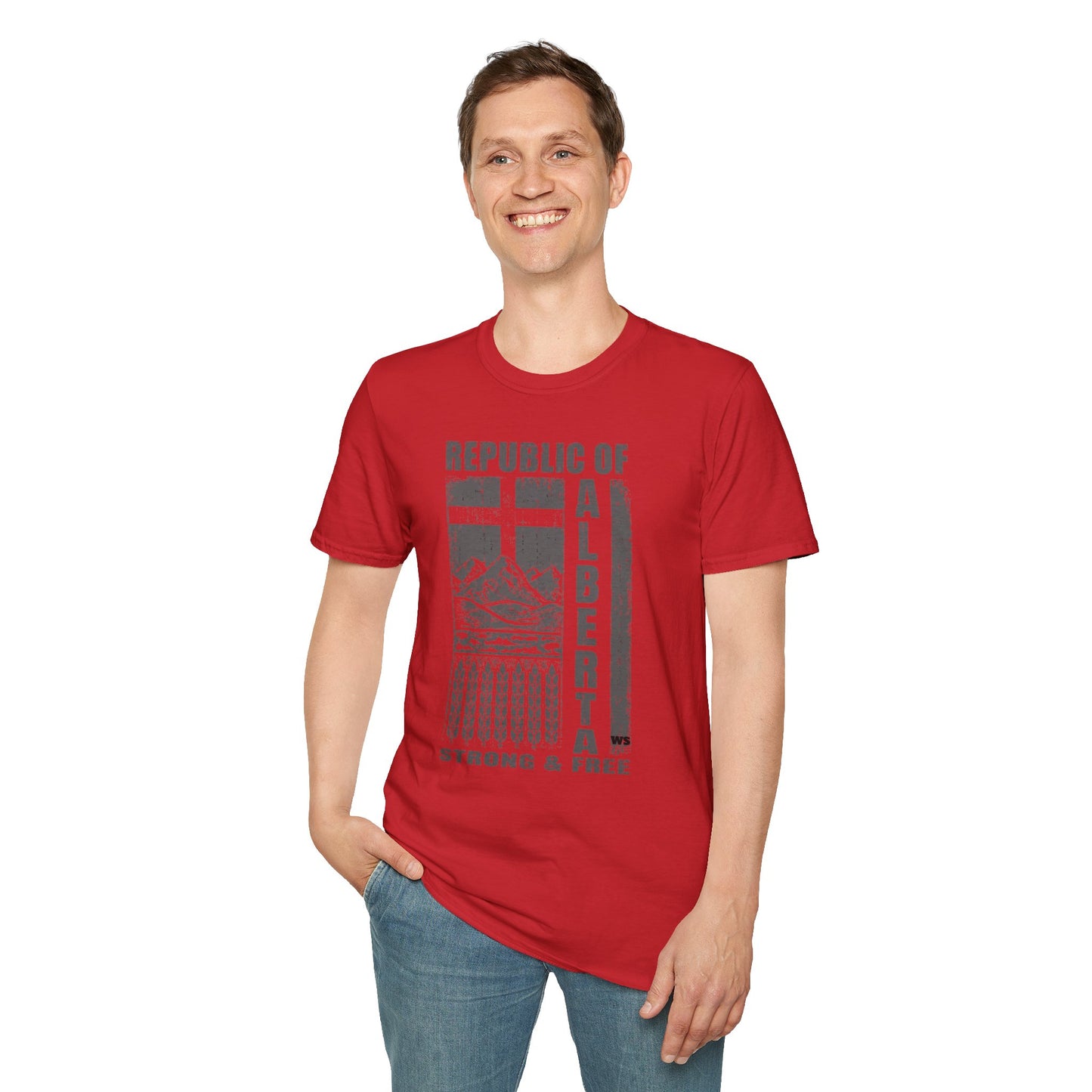 Republic of Alberta Unisex Softstyle T-Shirt
