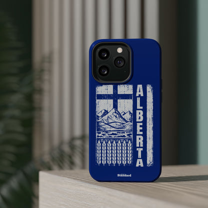 Rugged Alberta Blue MagSafe Phone Case