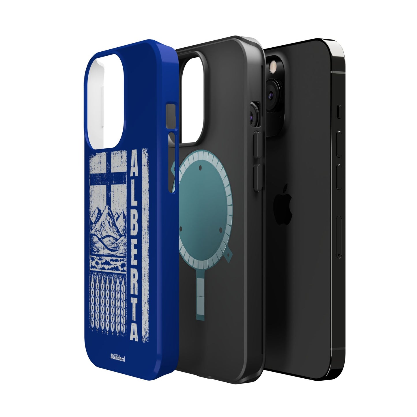 Rugged Alberta Blue MagSafe Phone Case