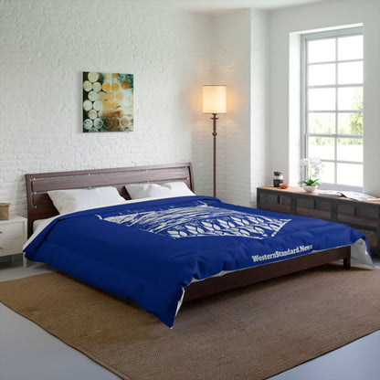 Rugged Shield of Alberta Bed Comforter (With Pillow Cases As Bonus)