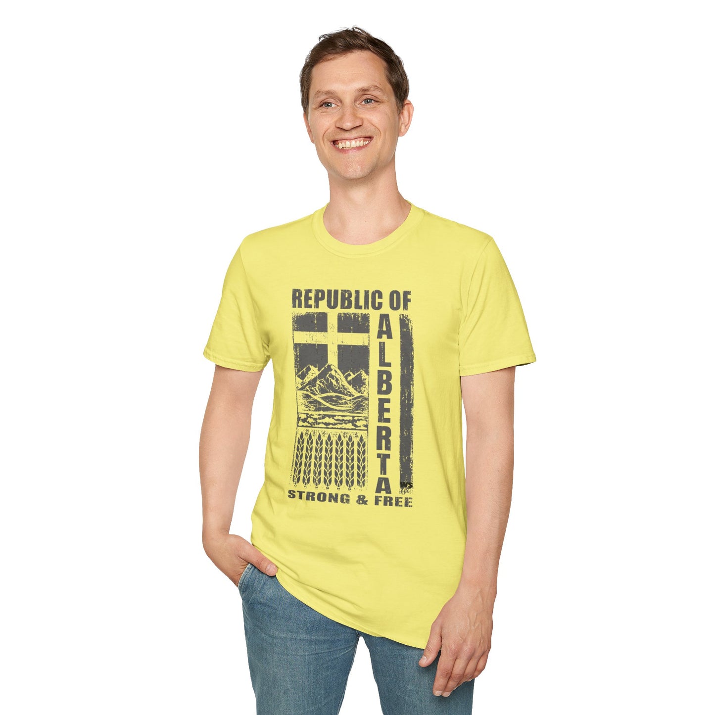 Republic of Alberta Unisex Softstyle T-Shirt