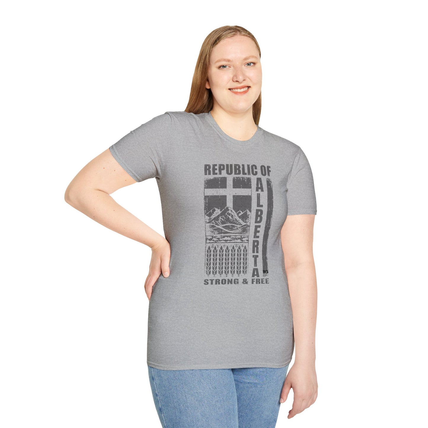 Republic of Alberta Unisex Softstyle T-Shirt