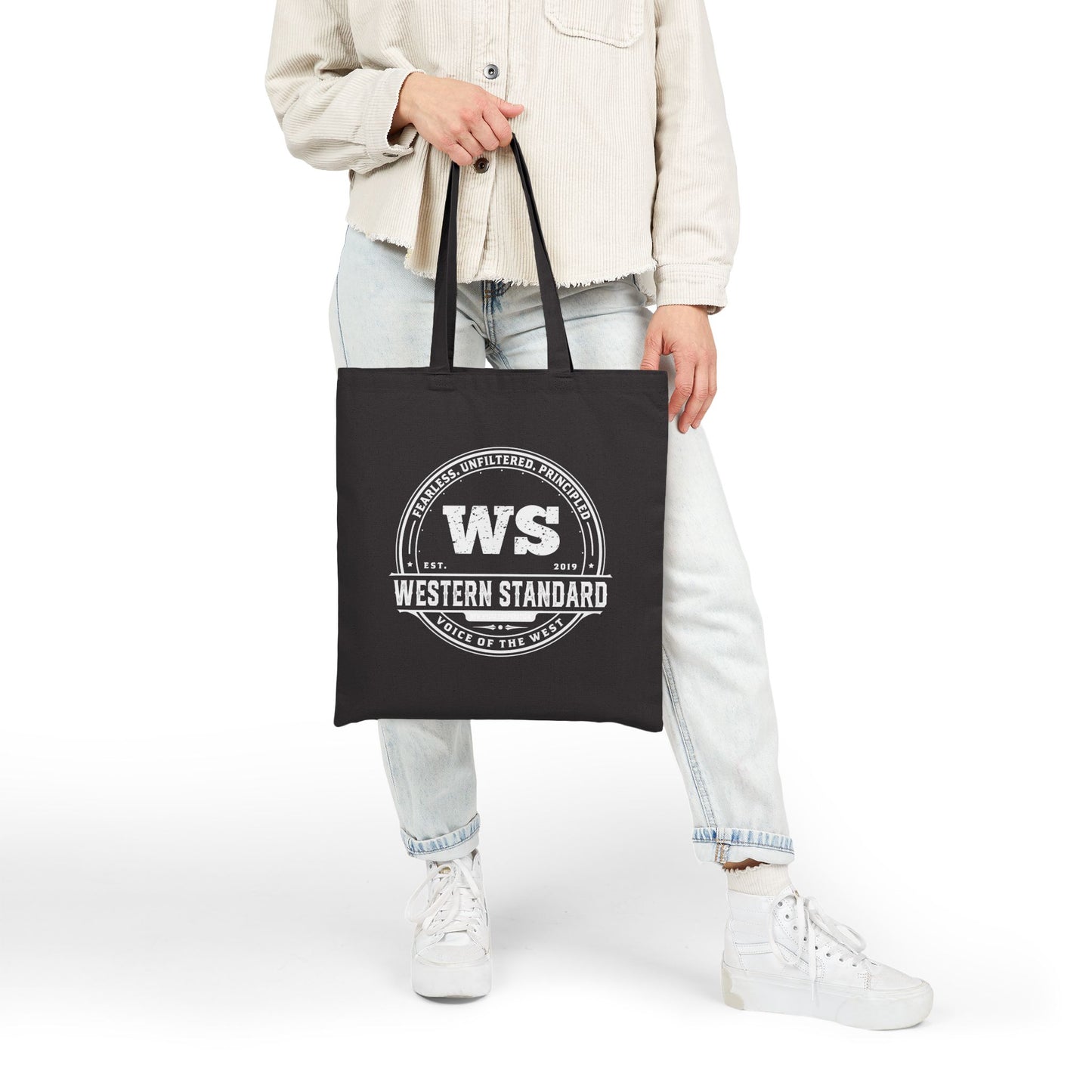 Vintage Western Standard Tote Bag