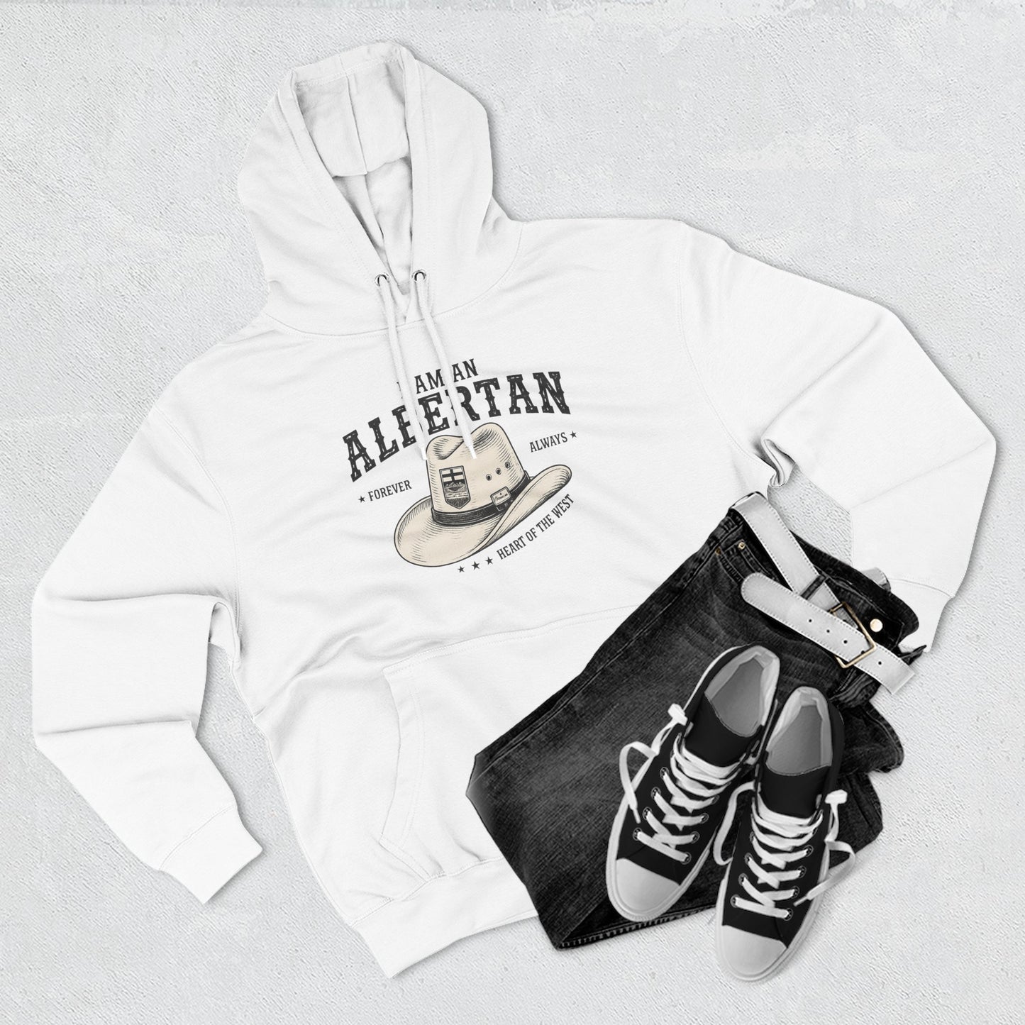 I am Albertan Basic Hoodie