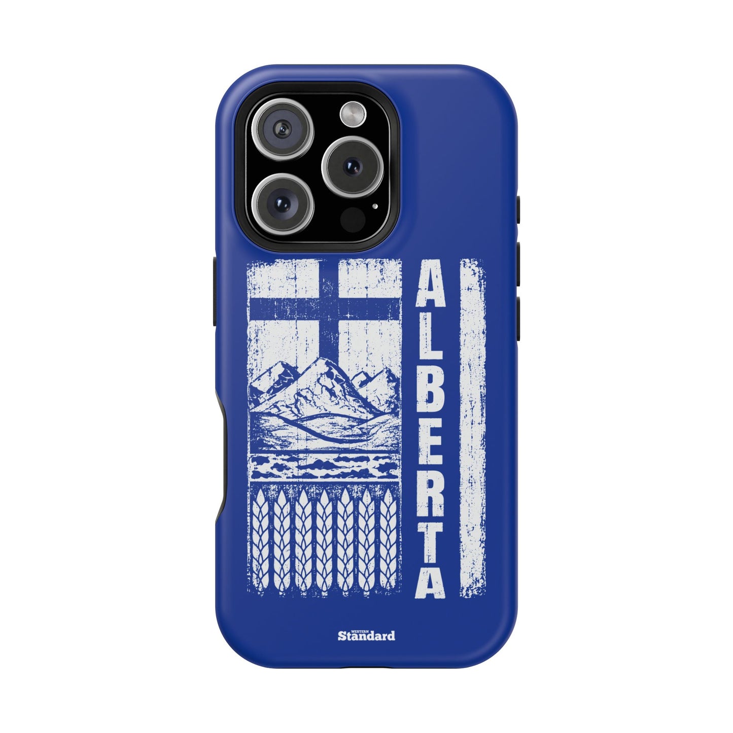 Rugged Alberta Blue MagSafe Phone Case