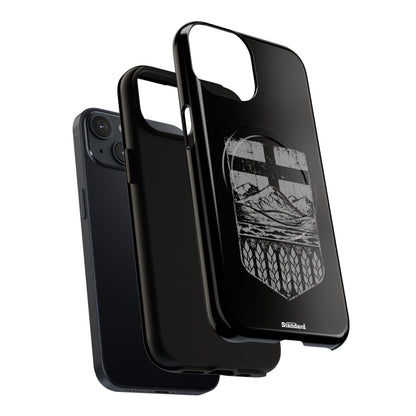 Rugged Alberta Shield Black MagSafe Premium Case