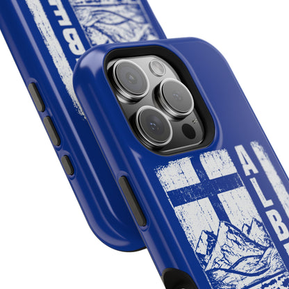 Rugged Alberta Blue MagSafe Phone Case