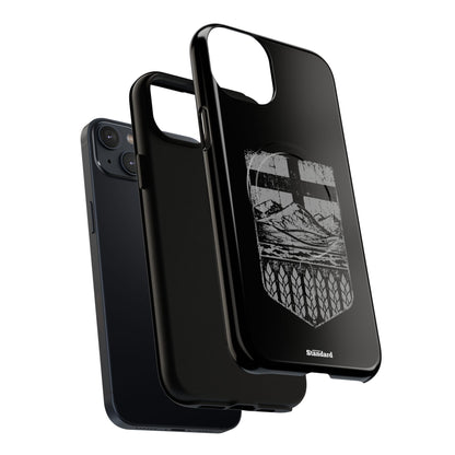 Rugged Alberta Shield Black MagSafe Premium Case