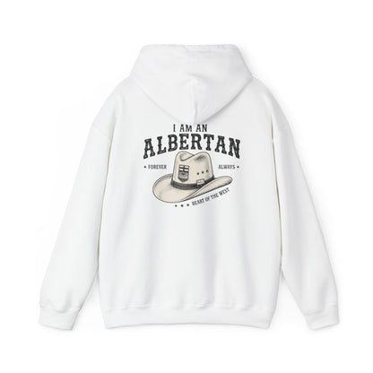 I Am Albertan (On the Back) Unisex Hoodie