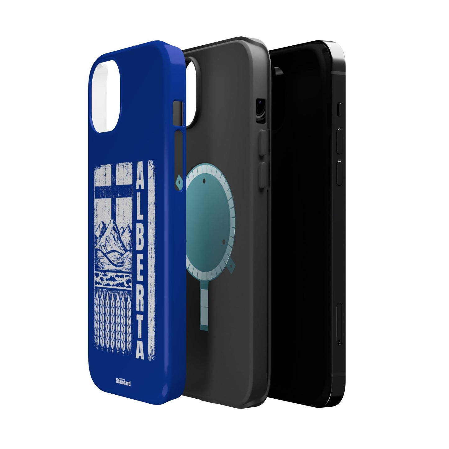 Rugged Alberta Blue MagSafe Phone Case