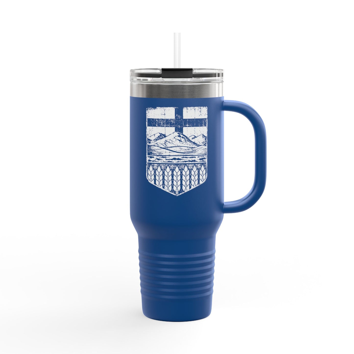 Rugged Alberta Shield Insulated Travel Mug, 40oz