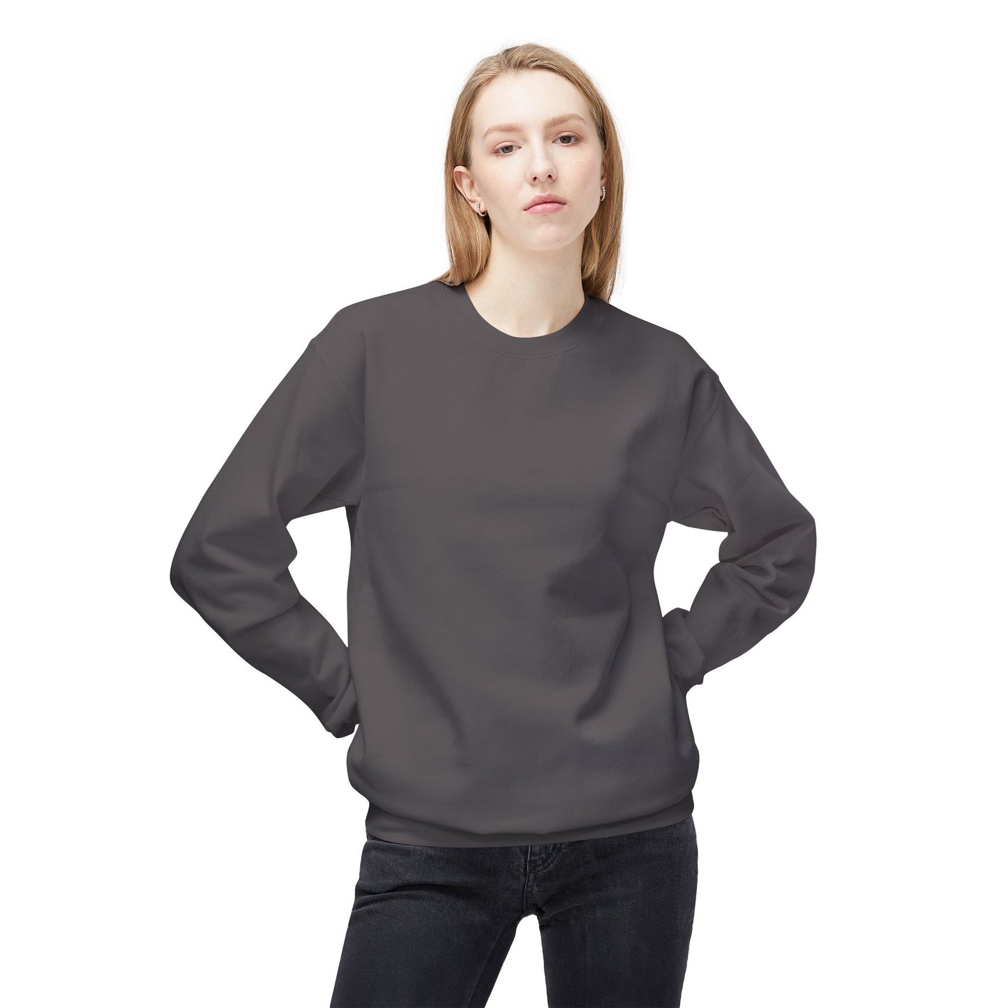 Rugged Alberta Red (On the Back) Crewneck Sweatshirt