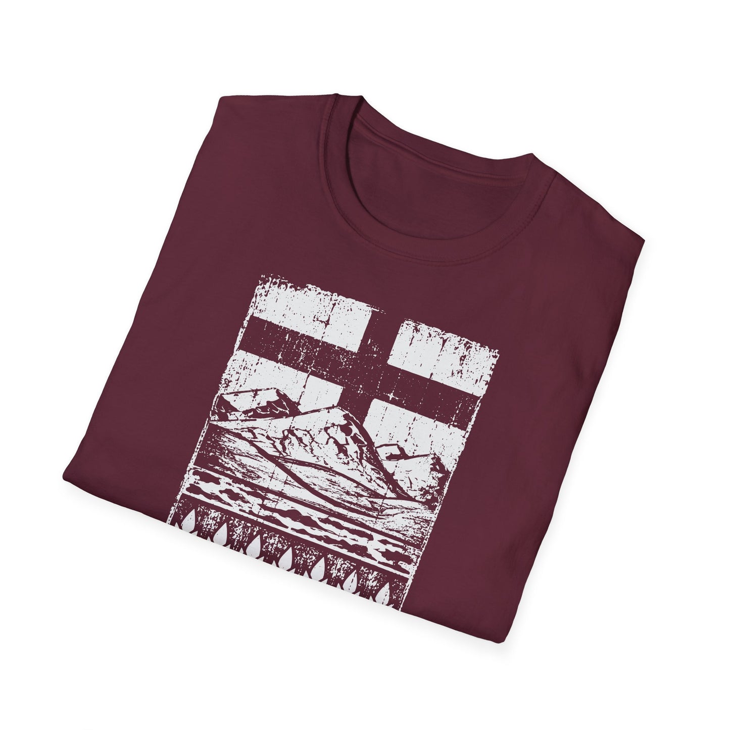 Rugged Alberta Shield Unisex T-Shirt