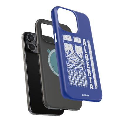 Rugged Alberta Blue MagSafe Phone Case
