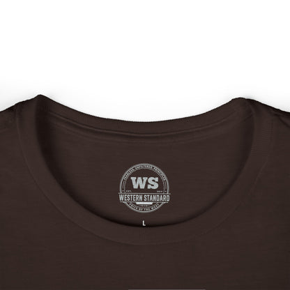 Vintage Western Standard Women's Soft T-Shirt