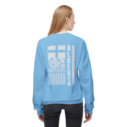 Rugged Alberta (On the Back) Crewneck Sweatshirt