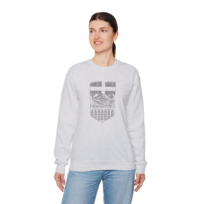 Rugged Alberta Shield Unisex Sweatshirt