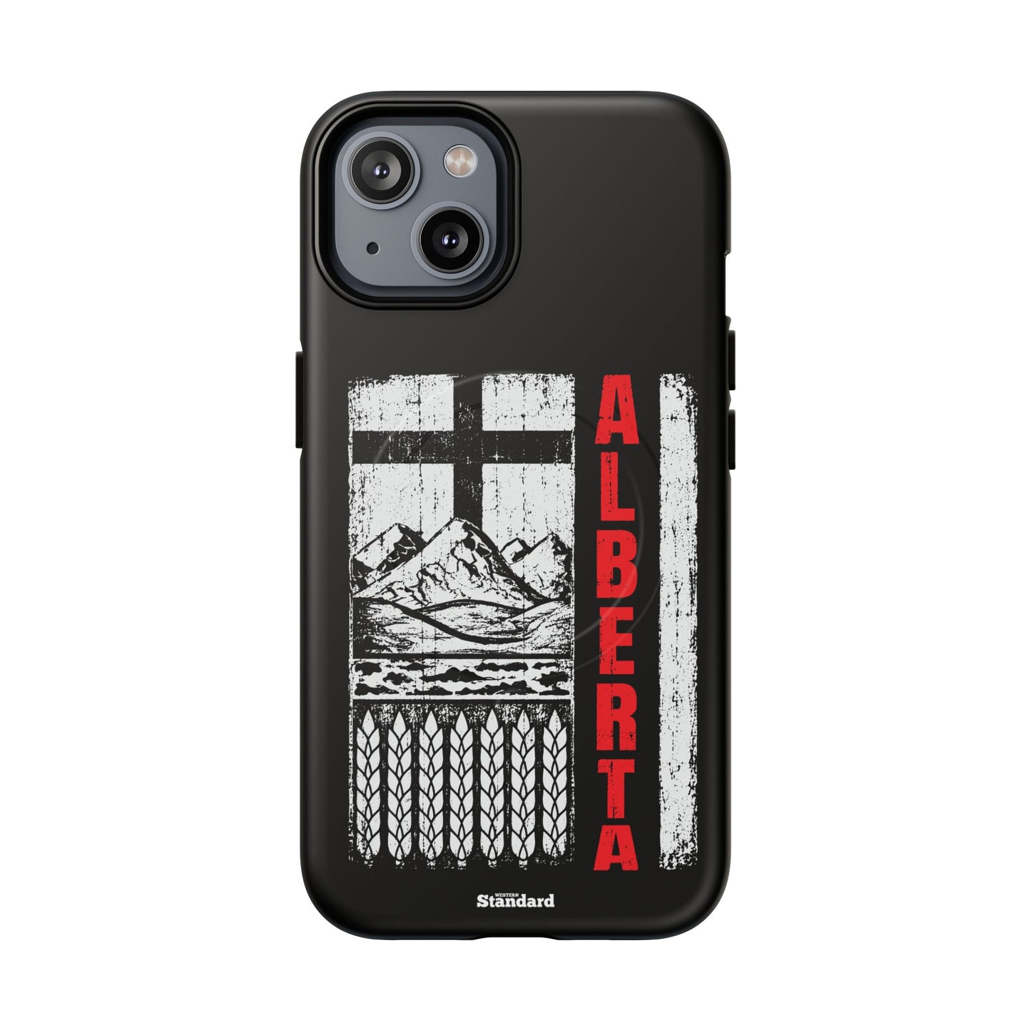 Rugged Alberta Black MagSafe Premium Case