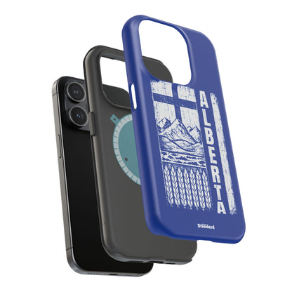 Rugged Alberta Blue MagSafe Phone Case