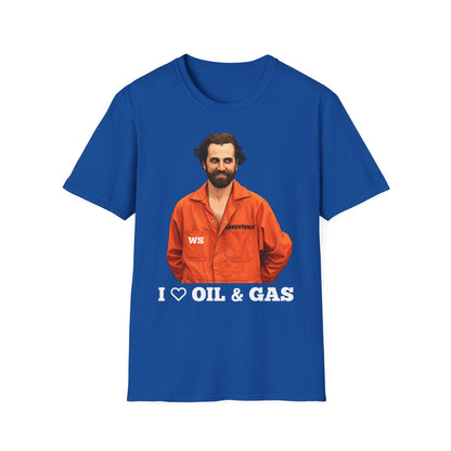 Guilbeault 'I Love Oil and Gas' Unisex T-Shirt