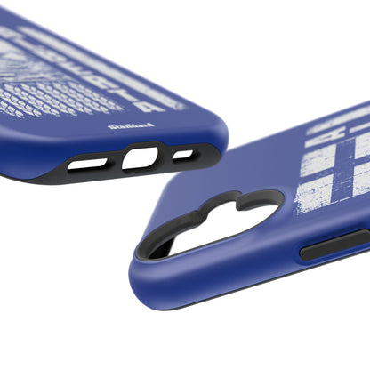 Rugged Alberta Blue MagSafe Phone Case