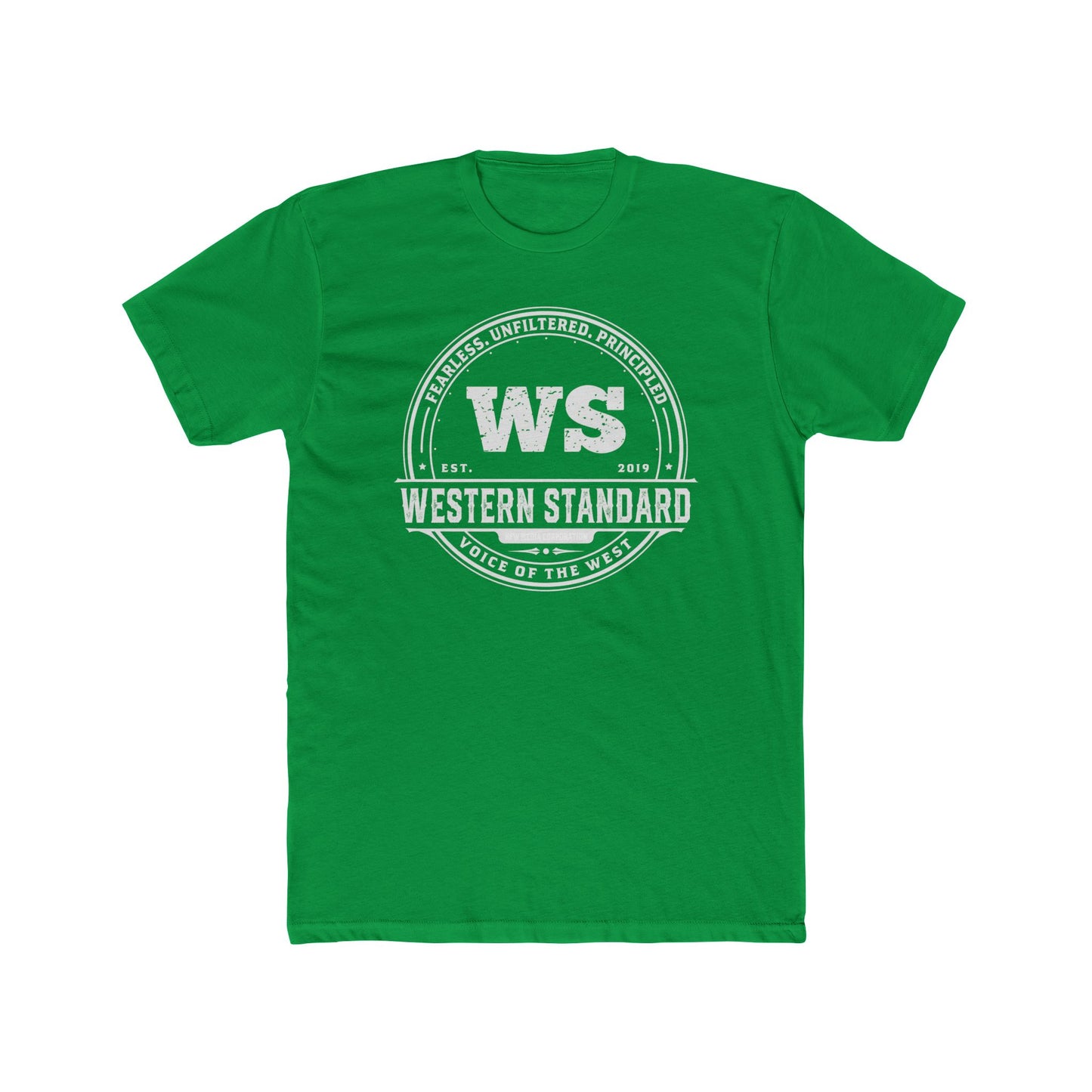 Vintage Western Standard Men's Cotton T-Shirt