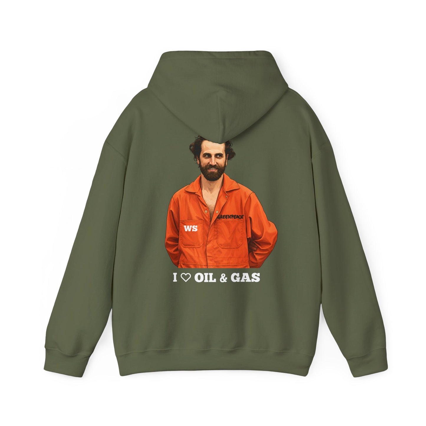 Guilbeault 'I Love Oil and Gas' Unisex Hoodie
