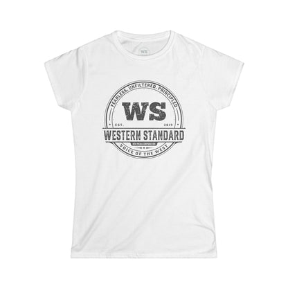 Vintage Western Standard Women's Soft T-Shirt