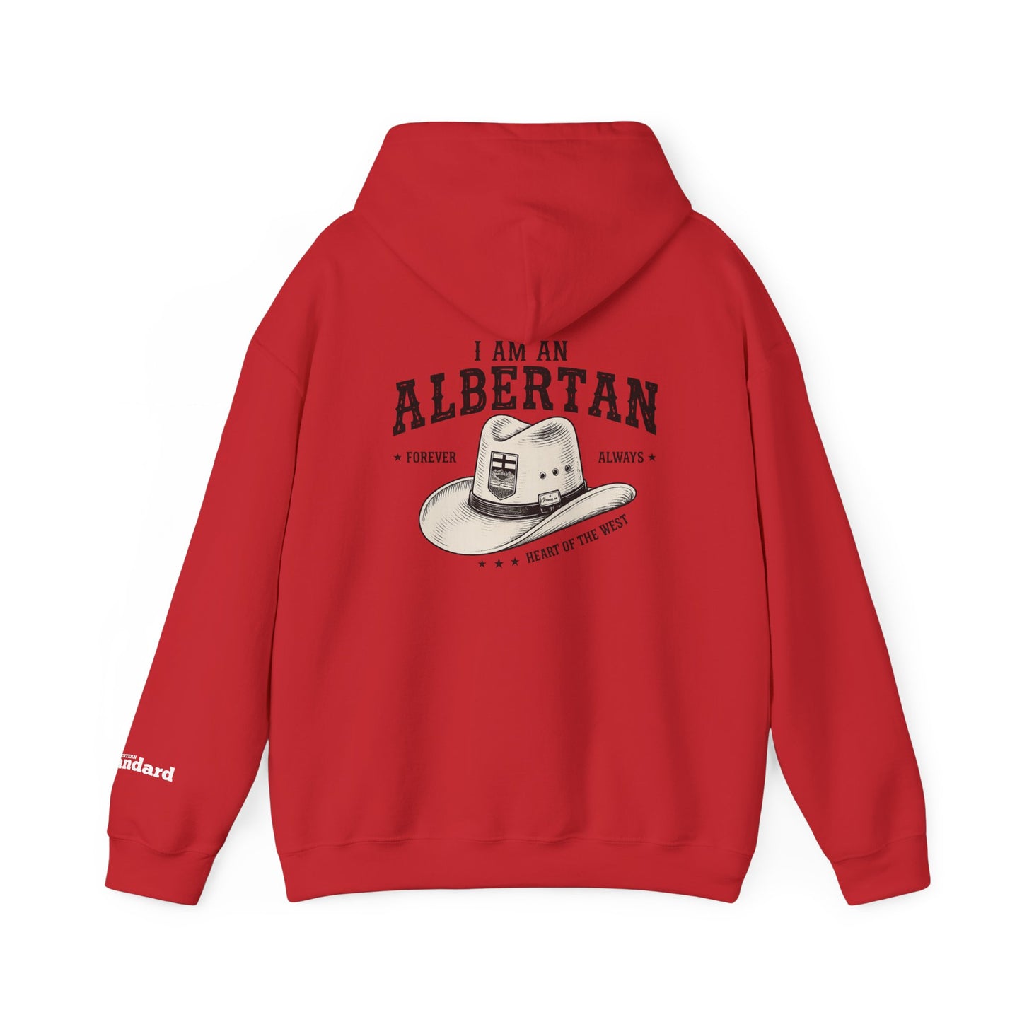 I Am Albertan (On the Back) Unisex Hoodie