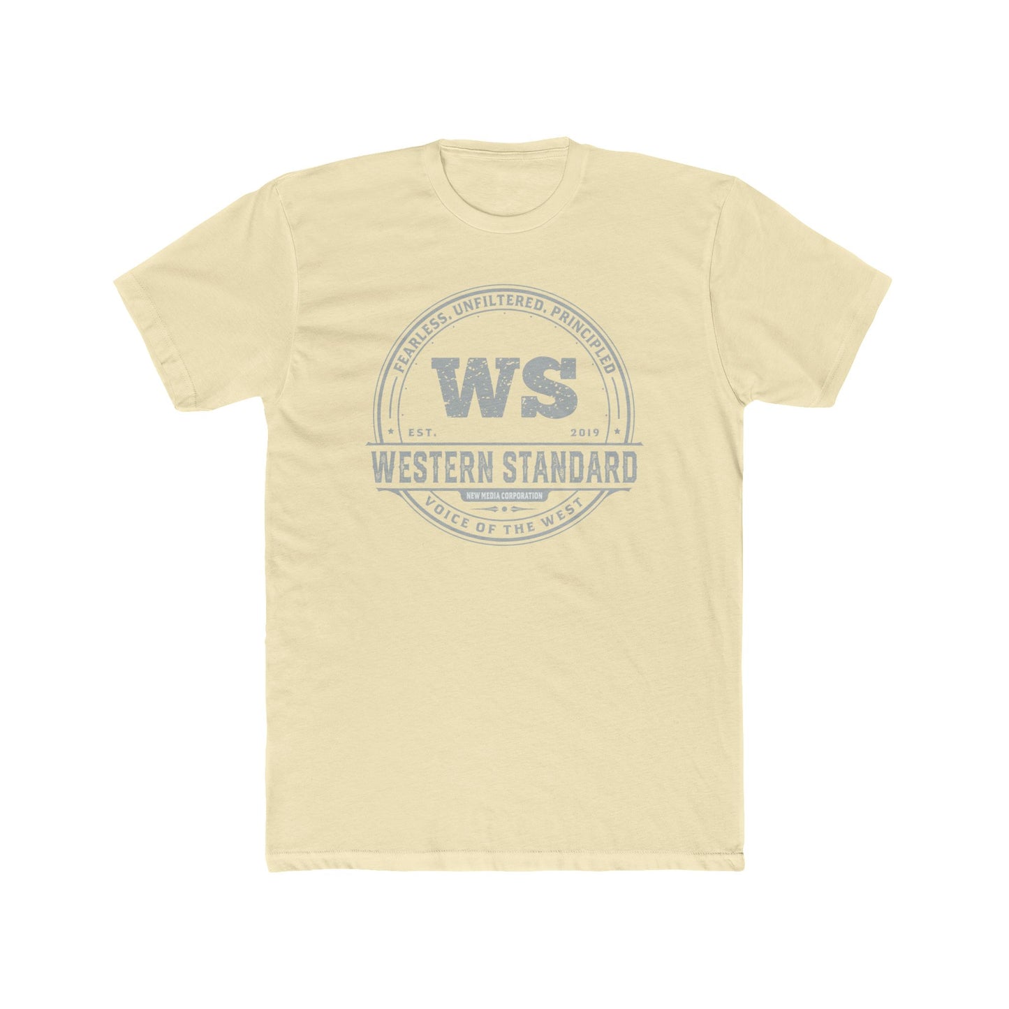 Vintage Western Standard Men's Cotton T-Shirt