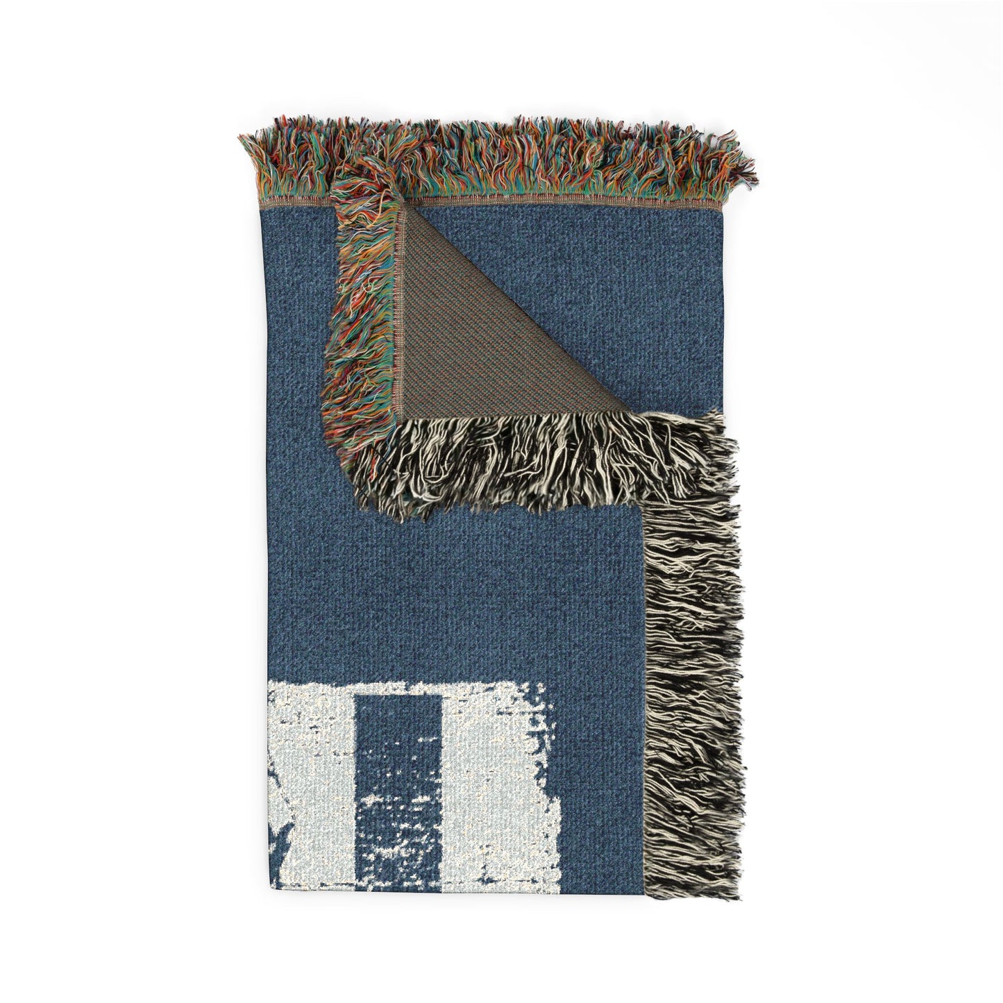 Rugged Alberta Shield Woven Blanket