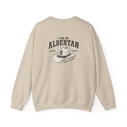 I Am Albertan (On the Back) Unisex Sweatshirt