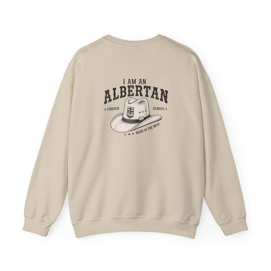 I Am Albertan (On the Back) Unisex Sweatshirt