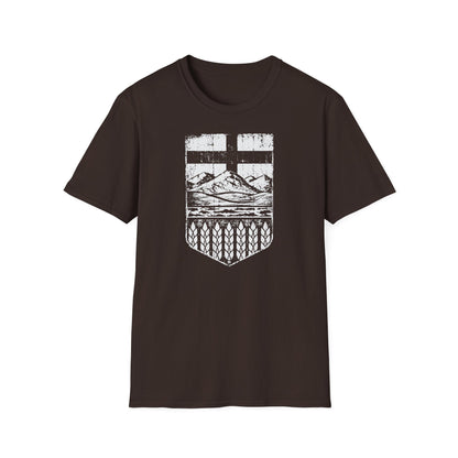 Rugged Alberta Shield Unisex T-Shirt