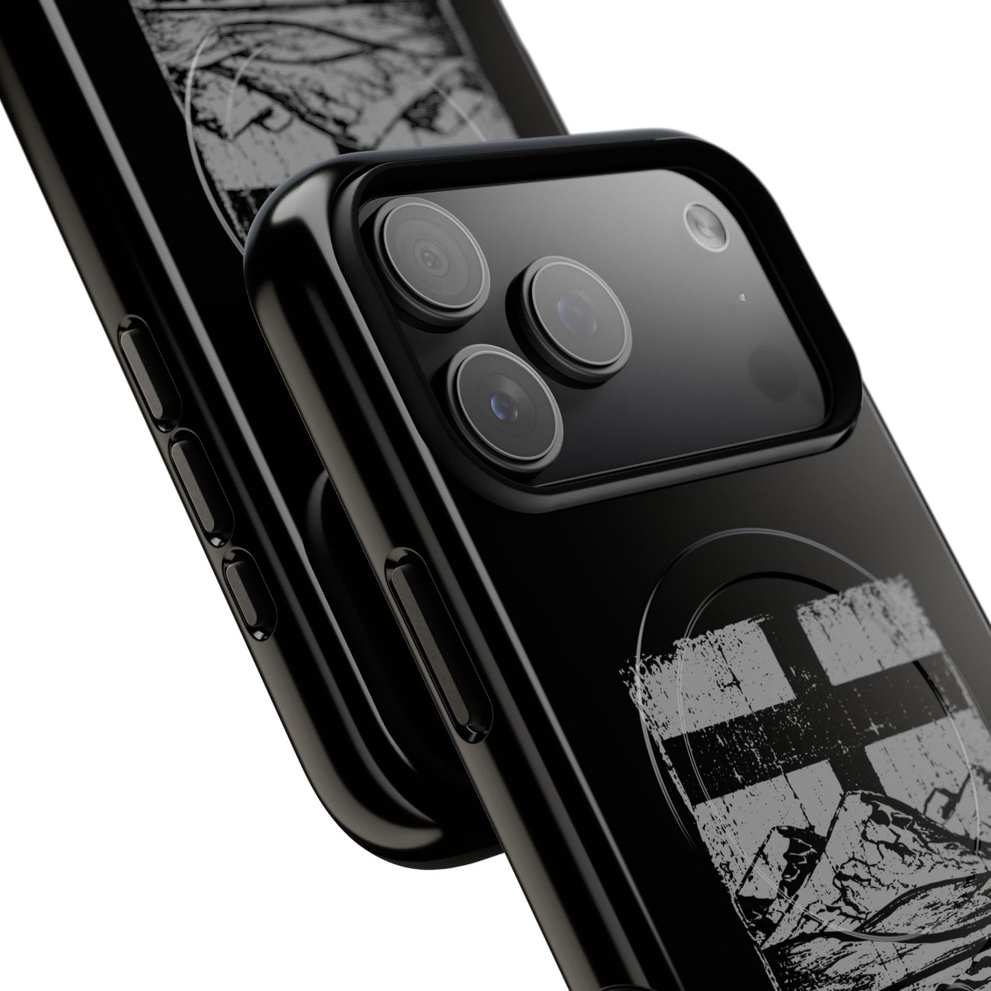 Rugged Alberta Shield Black MagSafe Premium Case