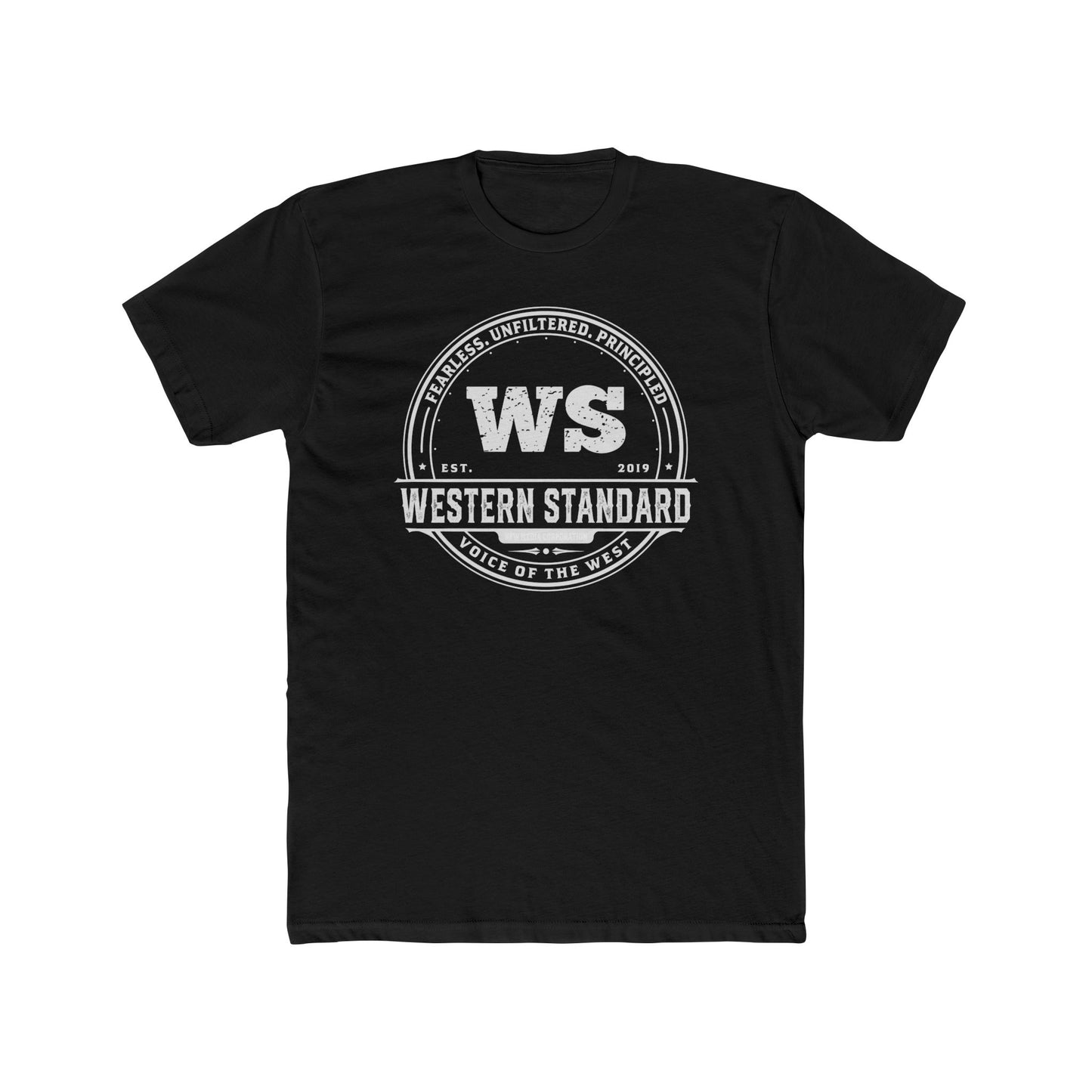 Vintage Western Standard Men's Cotton T-Shirt