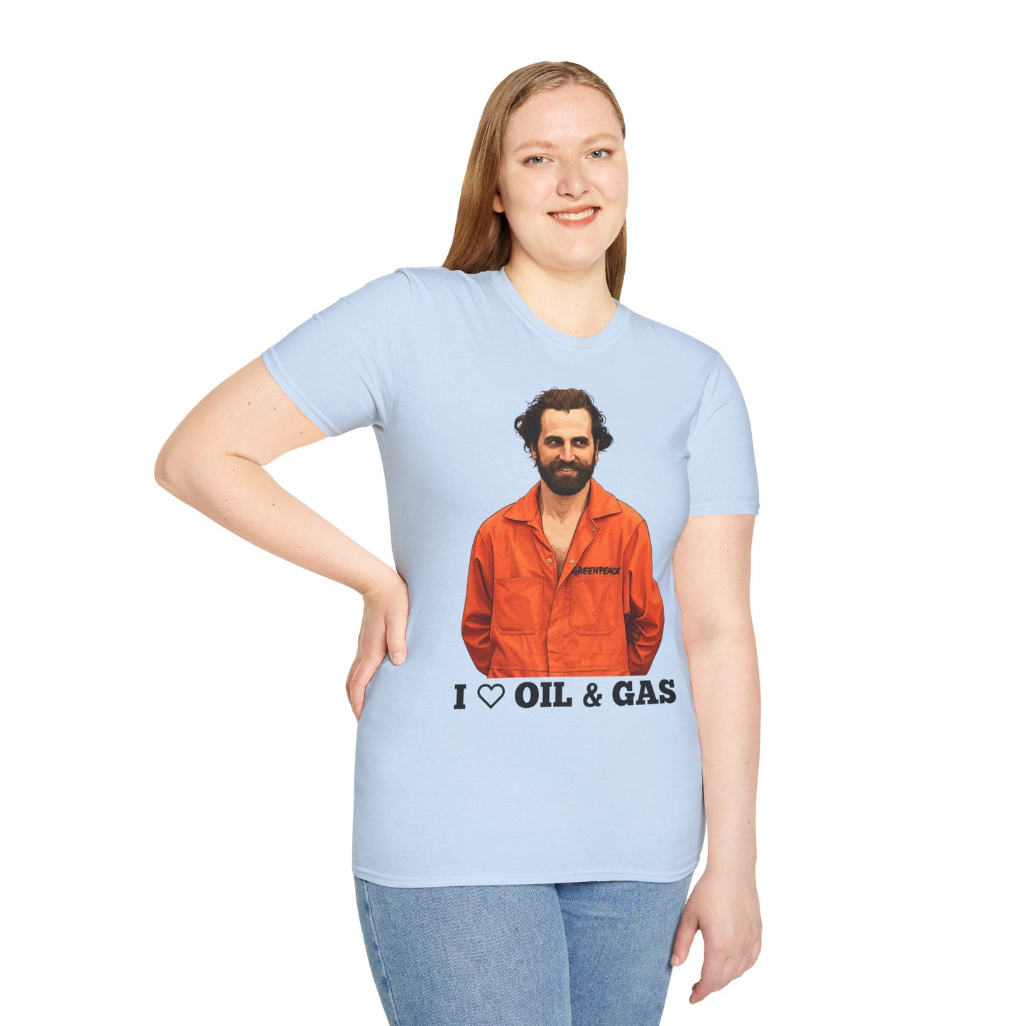 Guilbeault 'I Love Oil and Gas' Unisex T-Shirt