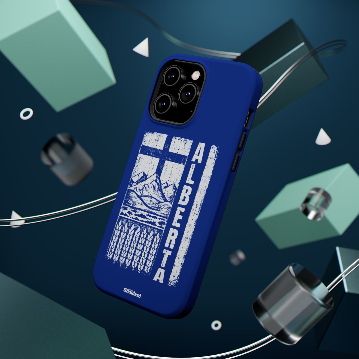 Rugged Alberta Blue MagSafe Phone Case