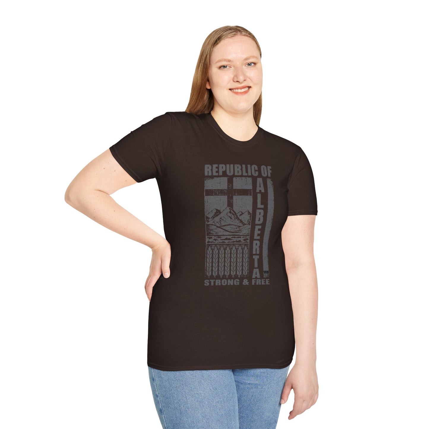 Republic of Alberta Unisex Softstyle T-Shirt