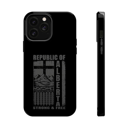 Republic of Alberta MagSafe Impact-Resistant Cases