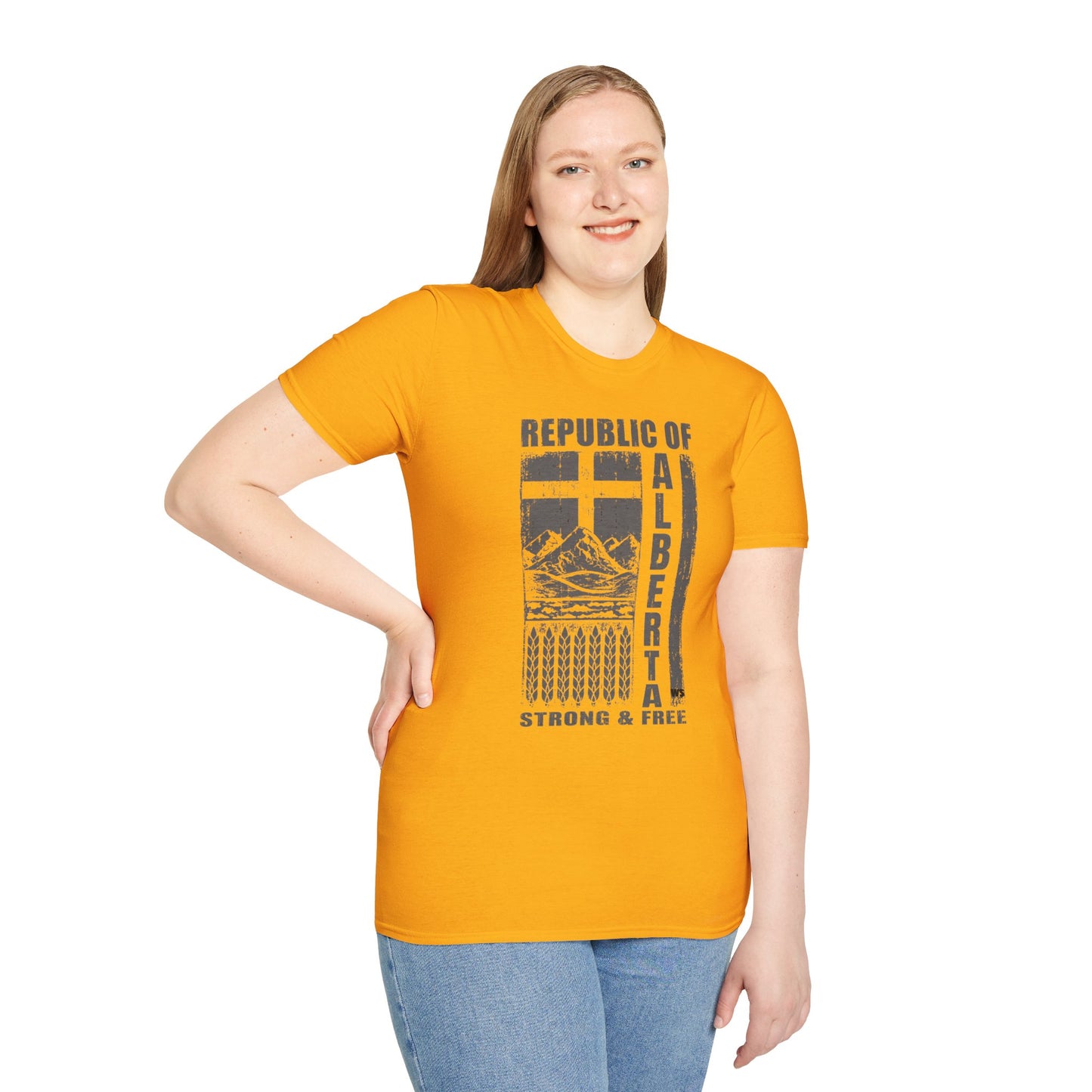 Republic of Alberta Unisex Softstyle T-Shirt