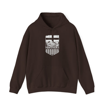 Rugged Shield of Alberta Unisex Hoodie