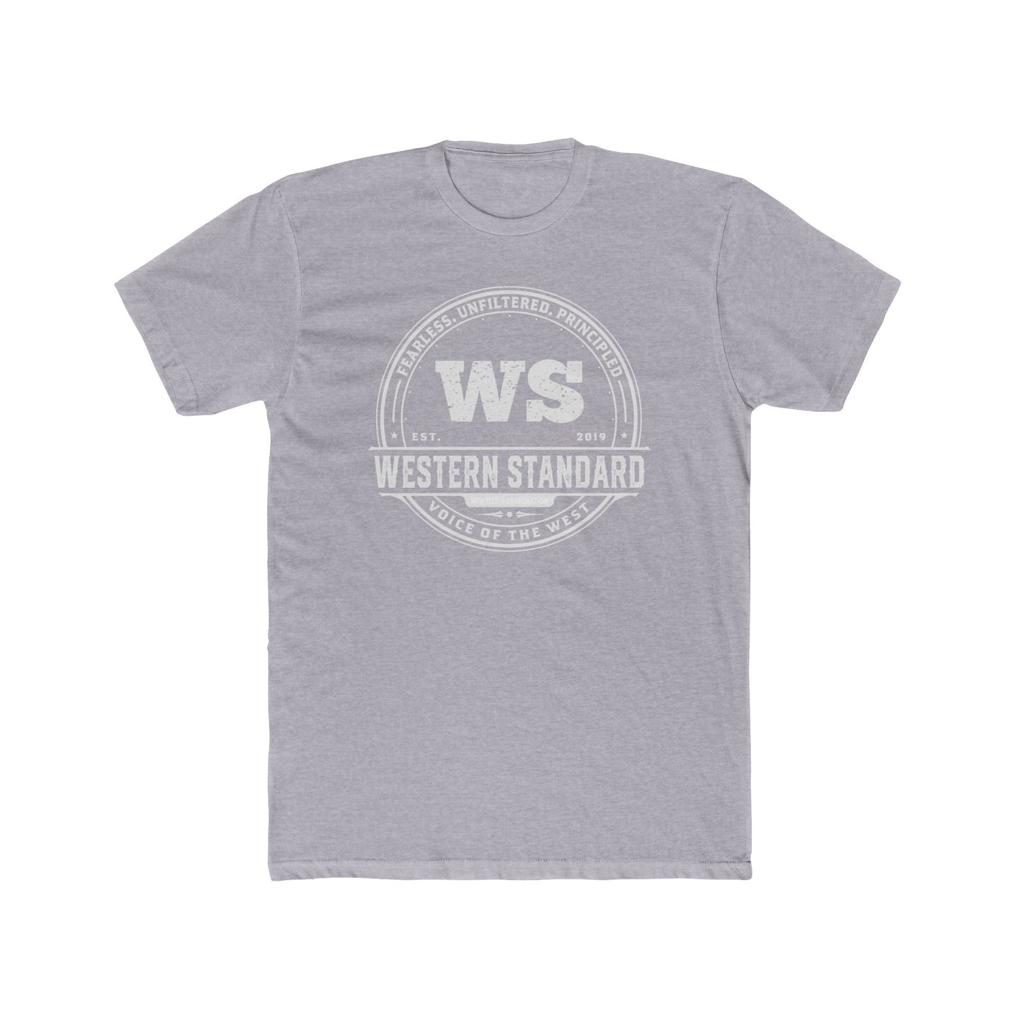 Vintage Western Standard Men's Cotton T-Shirt