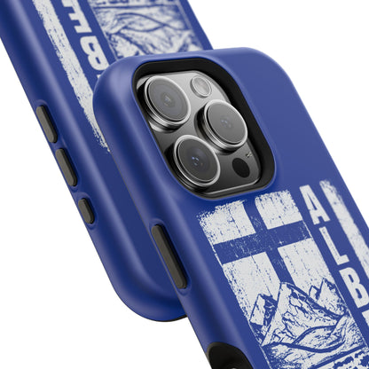Rugged Alberta Blue MagSafe Phone Case