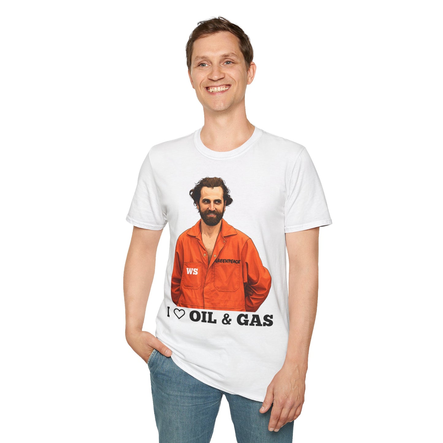 Guilbeault 'I Love Oil and Gas' Unisex T-Shirt