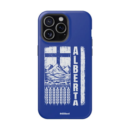 Rugged Alberta Blue MagSafe Phone Case