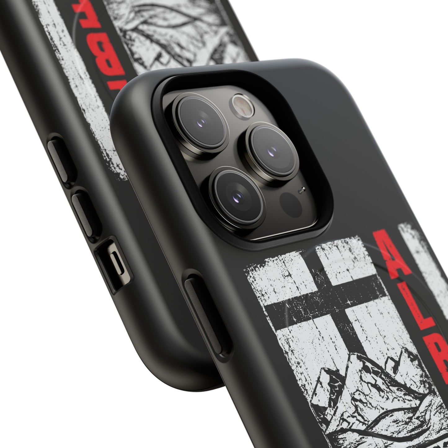 Rugged Alberta Black MagSafe Premium Case